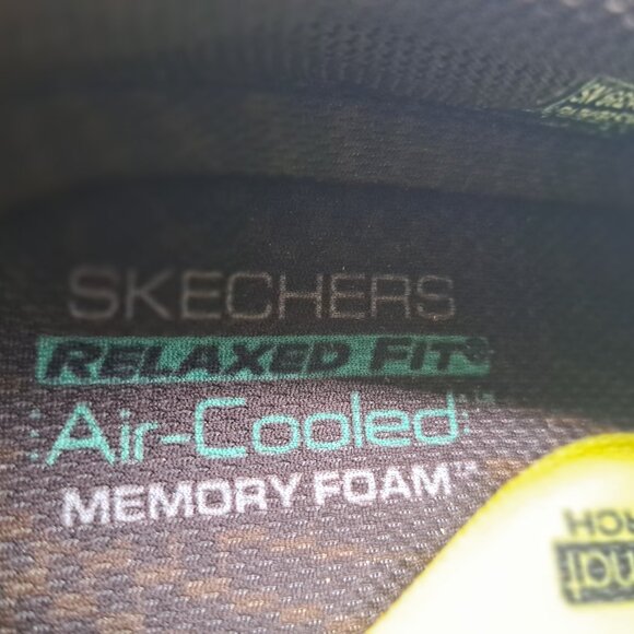 Skechers Mens Expended -Sevenoleather Slip on Leather Slip on Moccasin  - Size 9 - Picture 13 of 16